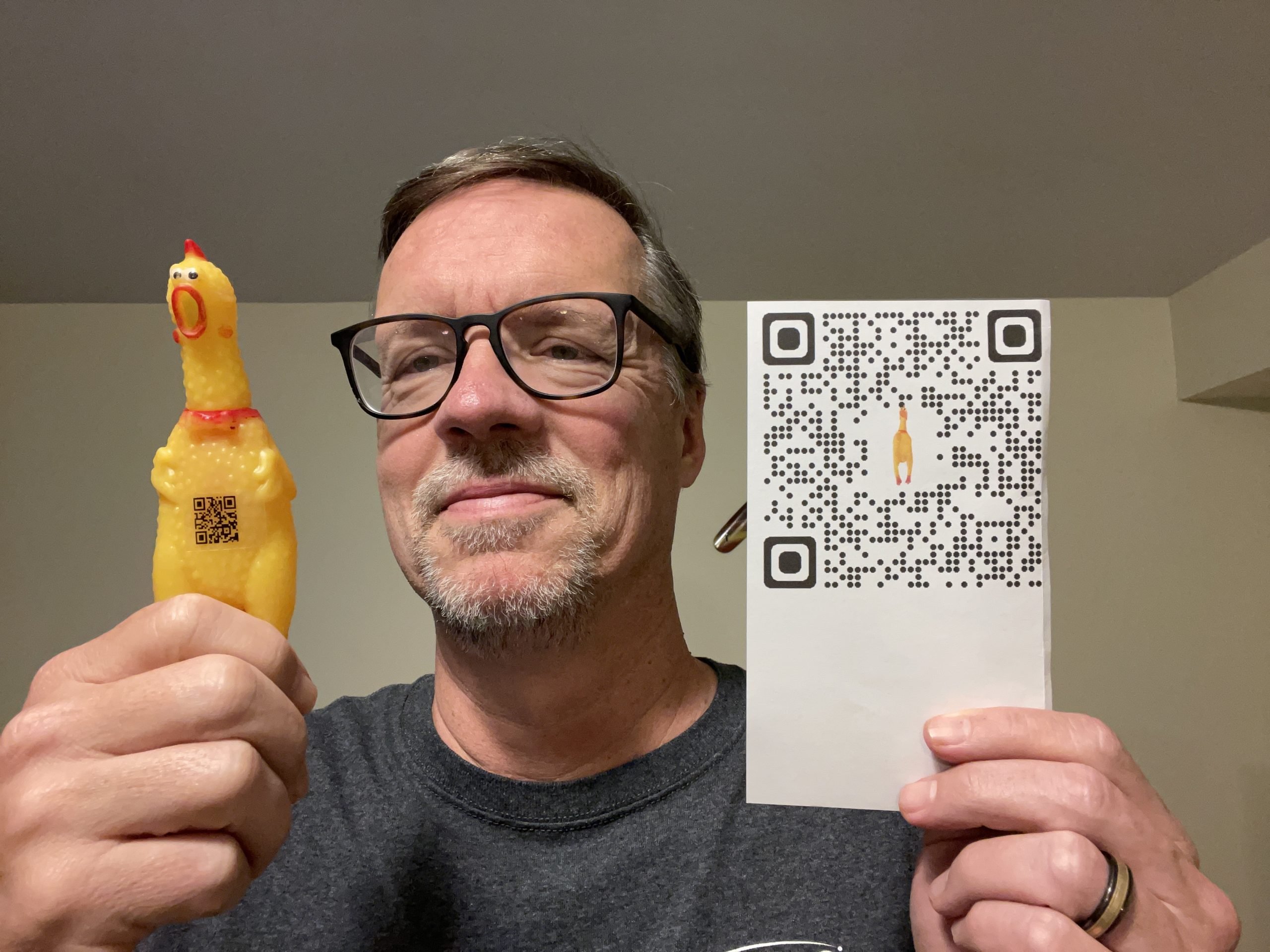Linked In Post on QR codes